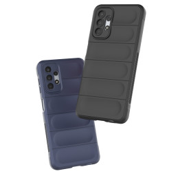 Magic Shield Case Samsung Galaxy A13 5G, lankstus šarvuotas dangtelis, bordo spalvos