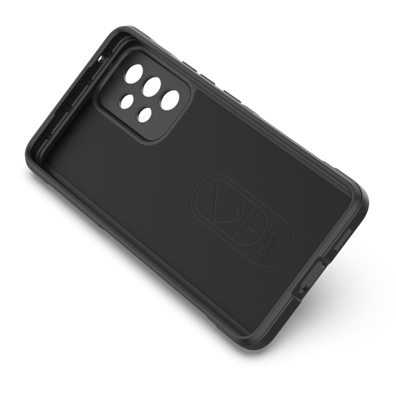 Magic Shield Case dėklas Samsung Galaxy A53 5G lankstus šarvuotas dangtelis juodas