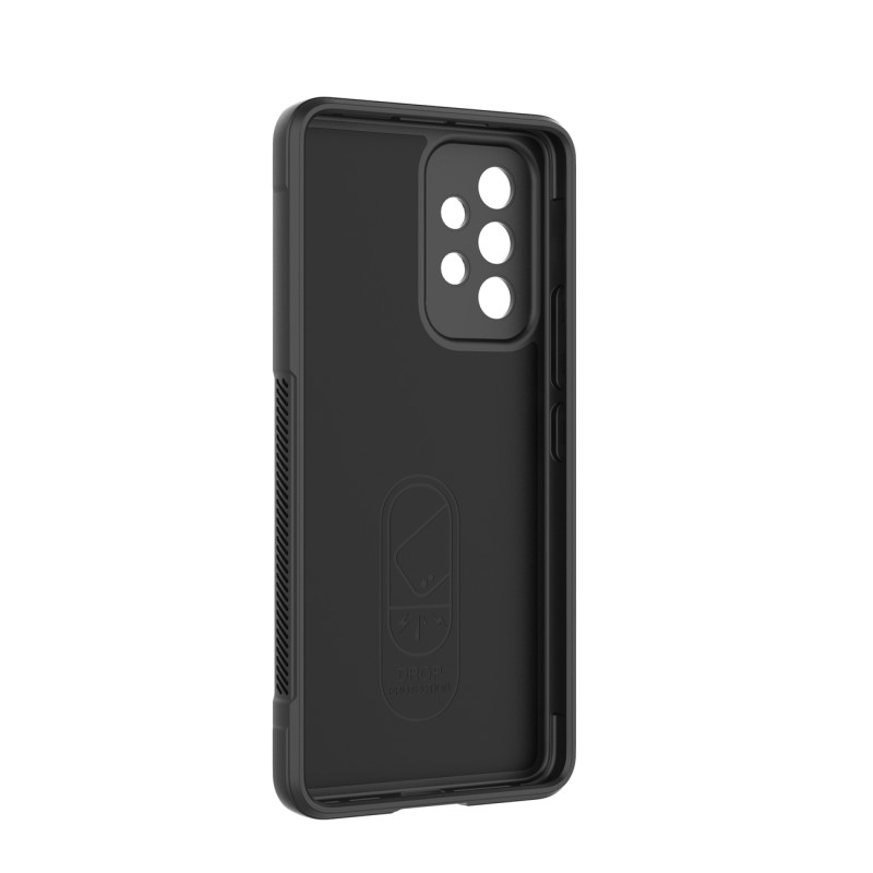 Magic Shield Case dėklas Samsung Galaxy A53 5G lankstus šarvuotas dangtelis juodas