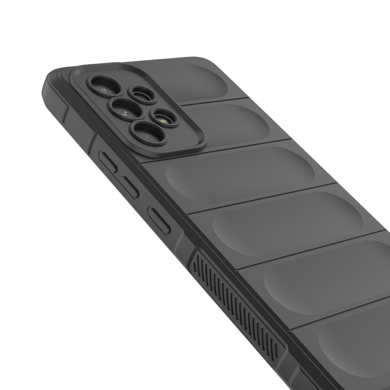Magic Shield Case dėklas Samsung Galaxy A53 5G lankstus šarvuotas dangtelis juodas