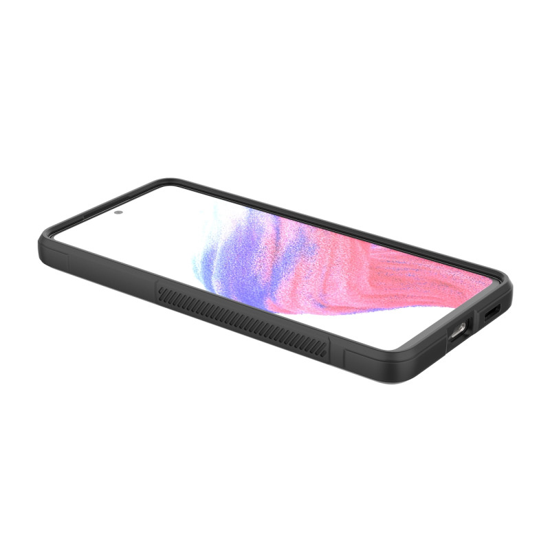 Magic Shield Case dėklas Samsung Galaxy A53 5G lankstus šarvuotas dangtelis juodas