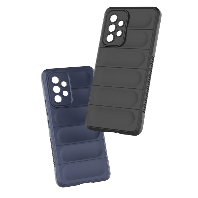 Magic Shield Case dėklas Samsung Galaxy A53 5G lankstus šarvuotas dangtelis juodas