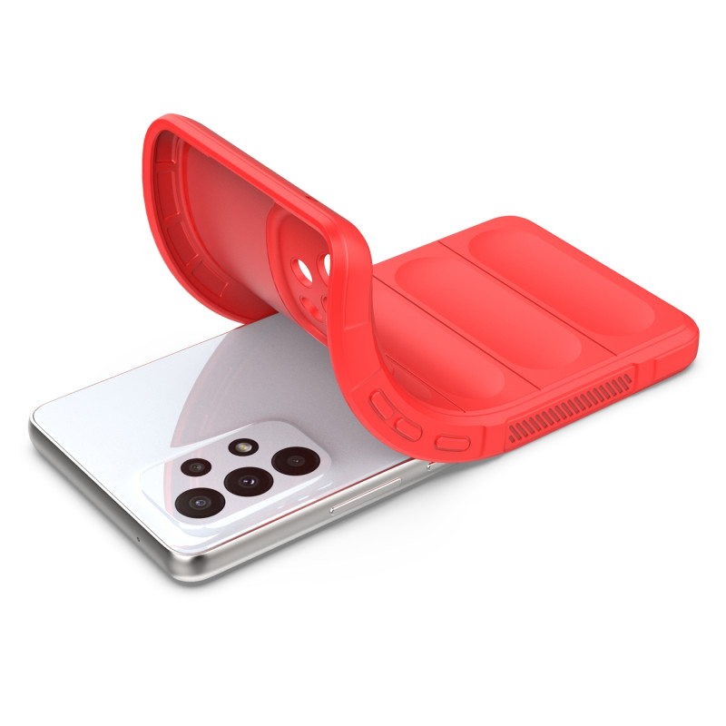 Magic Shield Case dėklas Samsung Galaxy A53 5G lankstus šarvuotas dangtelis raudonas