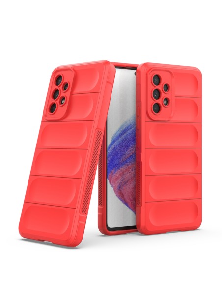 Magic Shield Case dėklas Samsung Galaxy A53 5G lankstus šarvuotas dangtelis raudonas Magic Shield Case dėklas Samsung Galaxy A53 5G lankstus šarvuotas dangtelis raudonas