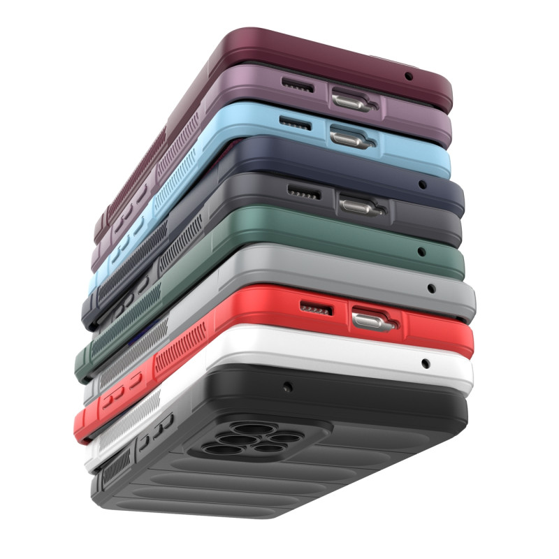 Magic Shield Case dėklas Samsung Galaxy A53 5G lankstus šarvuotas dangtelis raudonas