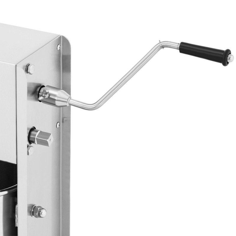 Stuffer filler vertikalus rankinis dešrų purkštuvas 15 l + 4 piltuvėliai