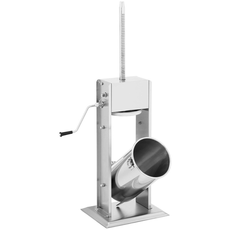 Stuffer filler vertikalus rankinis dešrų purkštuvas 15 l + 4 piltuvėliai