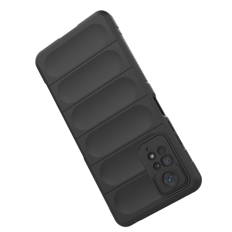 Magic Shield Dėklas, skirtas Xiaomi Redmi Note 11 Pro, lankstus, šarvuotas dangtelis, juodas