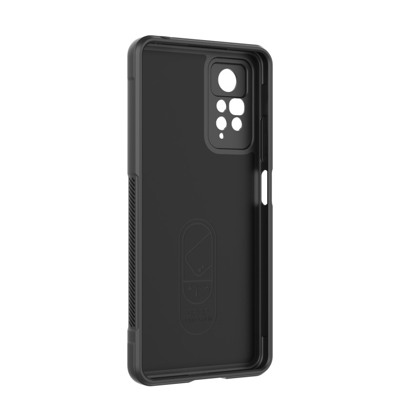 Magic Shield Dėklas, skirtas Xiaomi Redmi Note 11 Pro, lankstus, šarvuotas dangtelis, juodas