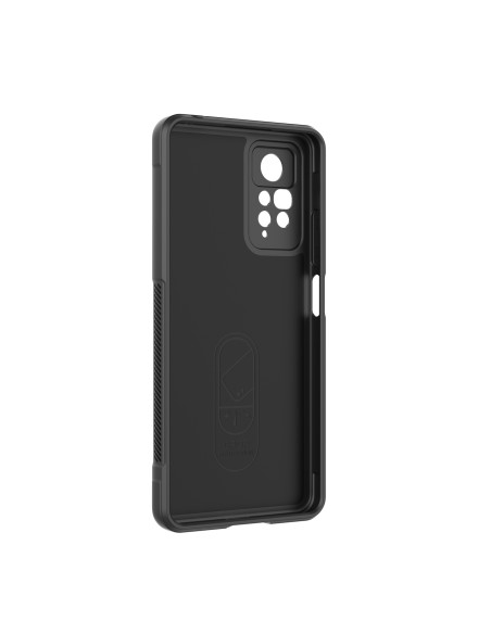 Magic Shield Dėklas, skirtas Xiaomi Redmi Note 11 Pro, lankstus, šarvuotas dangtelis, juodas
