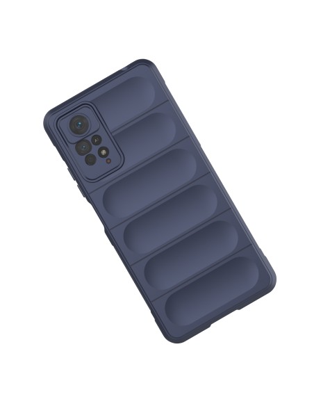 Magic Shield Dėklas, skirtas Xiaomi Redmi Note 11 Pro, lankstus, šarvuotas dangtelis, juodas