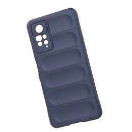 Magic Shield Dėklas, skirtas Xiaomi Redmi Note 11 Pro, lankstus, šarvuotas dangtelis, juodas
