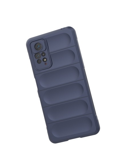 Magic Shield Dėklas, skirtas Xiaomi Redmi Note 11 Pro, lankstus, šarvuotas dangtelis, juodas