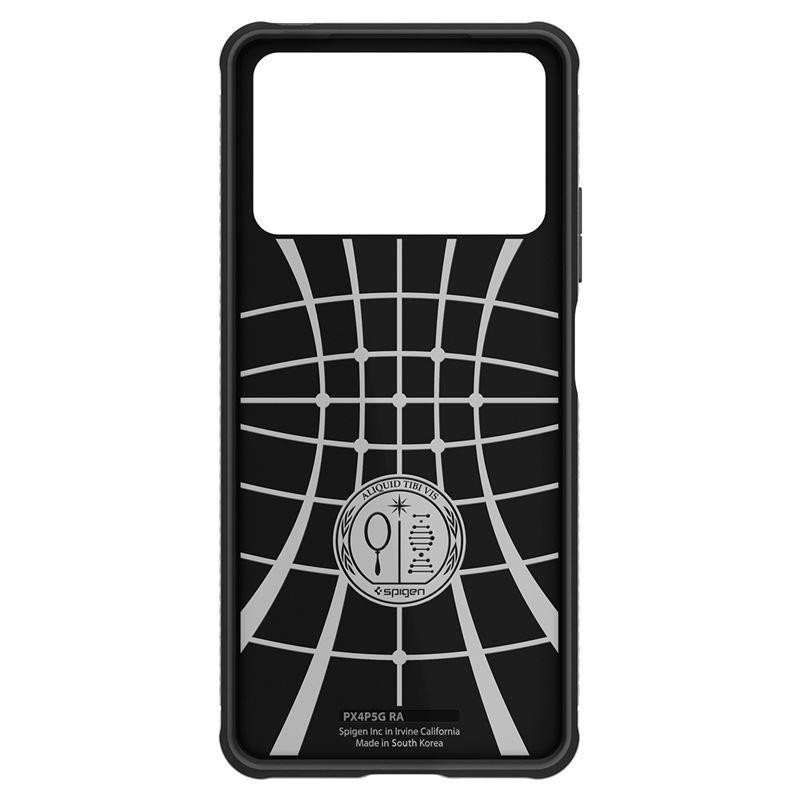 Spigen Rugged Armor dėklas, skirtas Xiaomi Poco X4 Pro 5G - matinė juoda