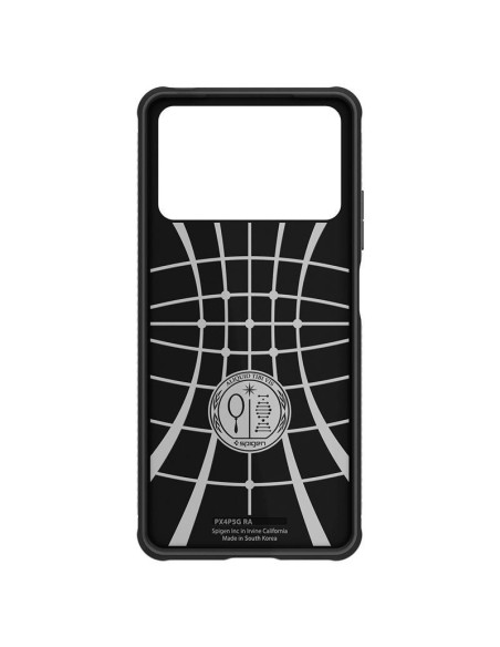 Spigen Rugged Armor dėklas, skirtas Xiaomi Poco X4 Pro 5G - matinė juoda Spigen Rugged Armor dėklas, skirtas Xiaomi Poco X4 Pro 5G - matinė juoda