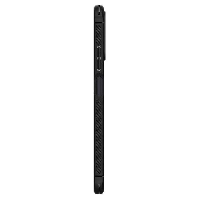 Spigen Rugged Armor dėklas, skirtas Xiaomi Poco X4 Pro 5G - matinė juoda