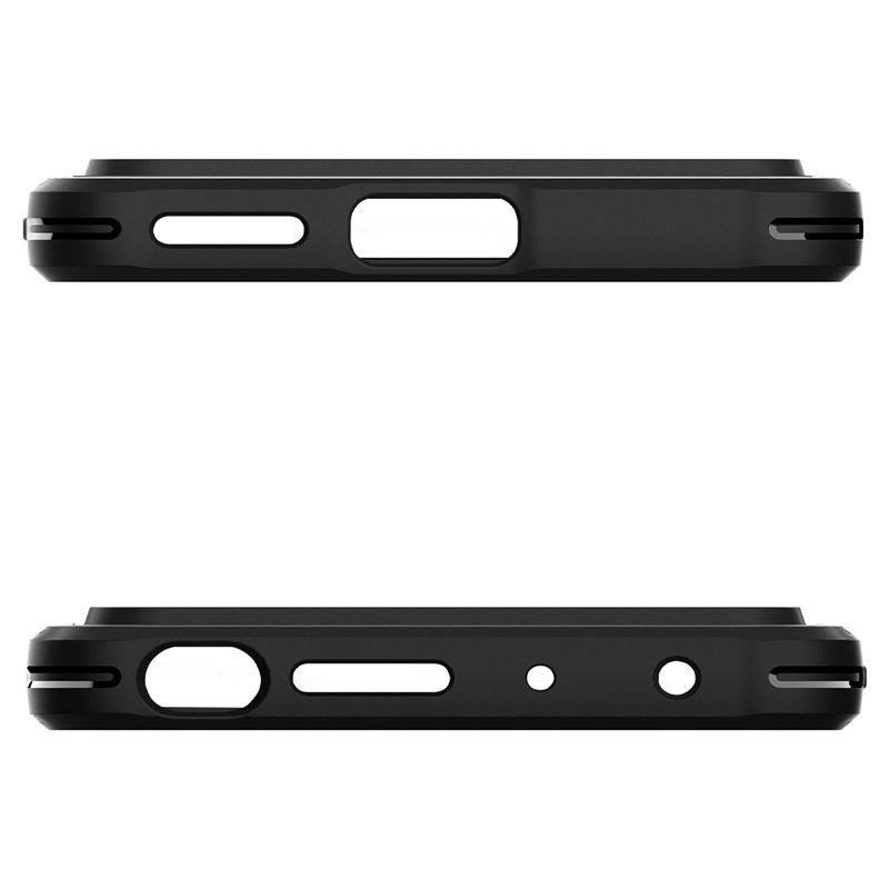 Spigen Rugged Armor dėklas, skirtas Xiaomi Poco X4 Pro 5G - matinė juoda