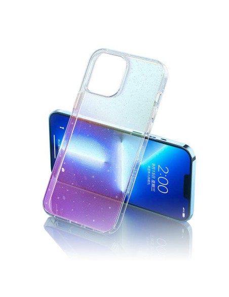 Kingxbar Elegant Series dėklas iPhone 13 korpuso galinis dangtelis rožinis ir skaidrus (blizgantis) Kingxbar Elegant Series dėklas iPhone 13 korpuso galinis dangtelis rožinis ir skaidrus (blizgantis)