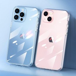 Kingxbar Elegant Series dėklas iPhone 13 korpuso galinis dangtelis rožinis ir skaidrus (blizgantis)