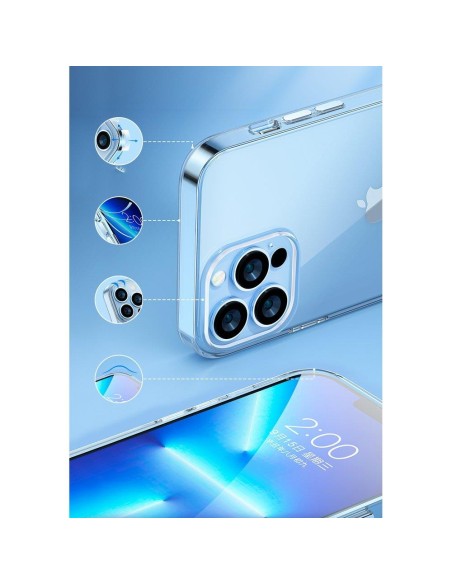 Kingxbar Elegant Series iPhone 13 Pro dėklas, skaidrus galinis dangtelis Kingxbar Elegant Series iPhone 13 Pro dėklas, skaidrus galinis dangtelis