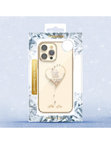 Kingxbar Elegant Series iPhone 13 Pro dėklas, skaidrus galinis dangtelis Kingxbar Elegant Series iPhone 13 Pro dėklas, skaidrus galinis dangtelis