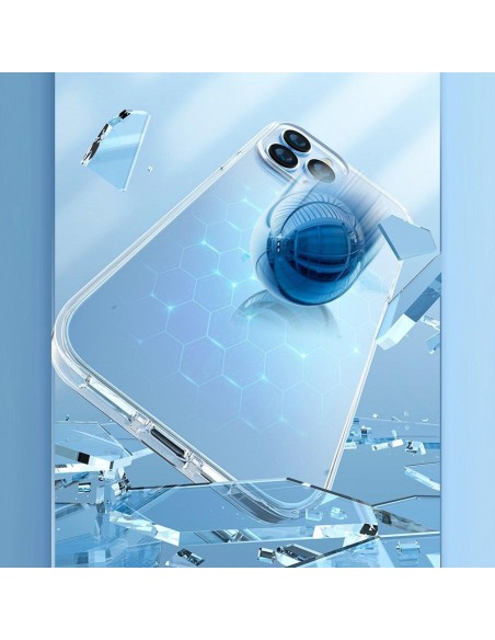 Kingxbar Elegant Series iPhone 13 Pro dėklas, skaidrus galinis dangtelis Kingxbar Elegant Series iPhone 13 Pro dėklas, skaidrus galinis dangtelis