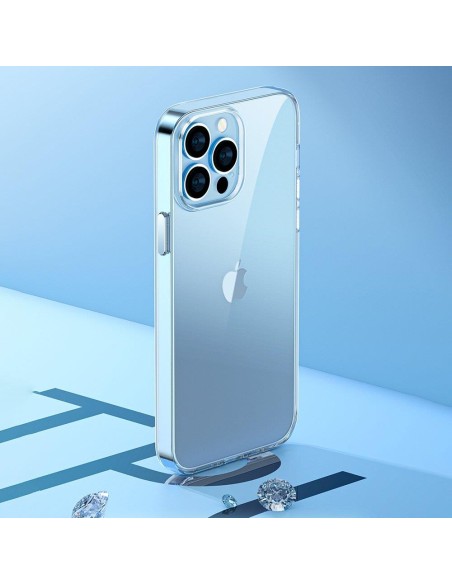 Kingxbar Elegant Series iPhone 13 Pro dėklas, skaidrus galinis dangtelis Kingxbar Elegant Series iPhone 13 Pro dėklas, skaidrus galinis dangtelis