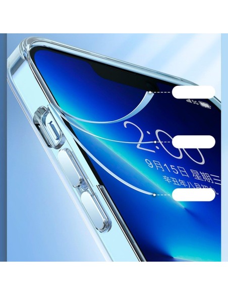 Kingxbar Elegant Series iPhone 13 Pro dėklas, skaidrus galinis dangtelis Kingxbar Elegant Series iPhone 13 Pro dėklas, skaidrus galinis dangtelis