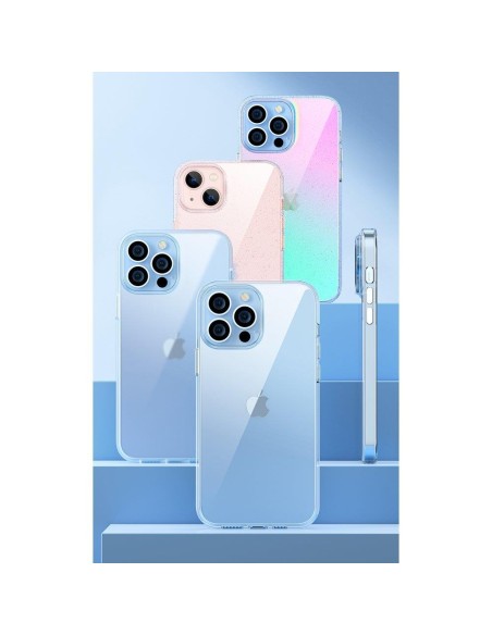 Kingxbar Elegant Series iPhone 13 Pro dėklas, skaidrus galinis dangtelis Kingxbar Elegant Series iPhone 13 Pro dėklas, skaidrus galinis dangtelis