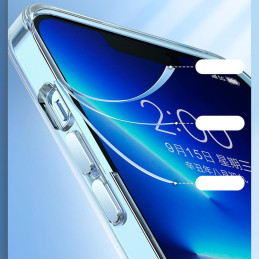 Kingxbar Elegant Series iPhone 13 Pro dėklas, skaidrus galinis dangtelis