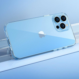 Kingxbar Elegant Series iPhone 13 Pro dėklas, skaidrus galinis dangtelis