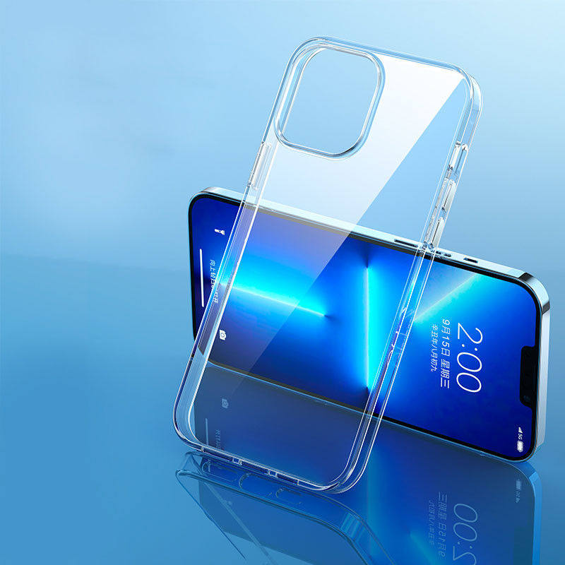 Kingxbar Elegant Series dėklas iPhone 13 Pro Max korpuso galinis dangtelis skaidrus