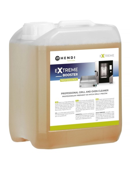 Extreme Booster 5 l - Hendi 976807 skystis grotelių, viryklių ir gartraukių plovimui Extreme Booster 5 l - Hendi 976807 skystis grotelių, viryklių ir gartraukių plovimui