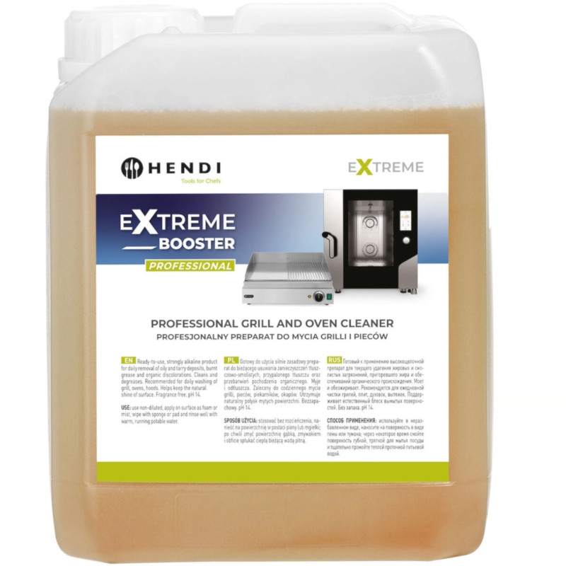 Extreme Booster 5 l - Hendi 976807 skystis grotelių, viryklių ir gartraukių plovimui