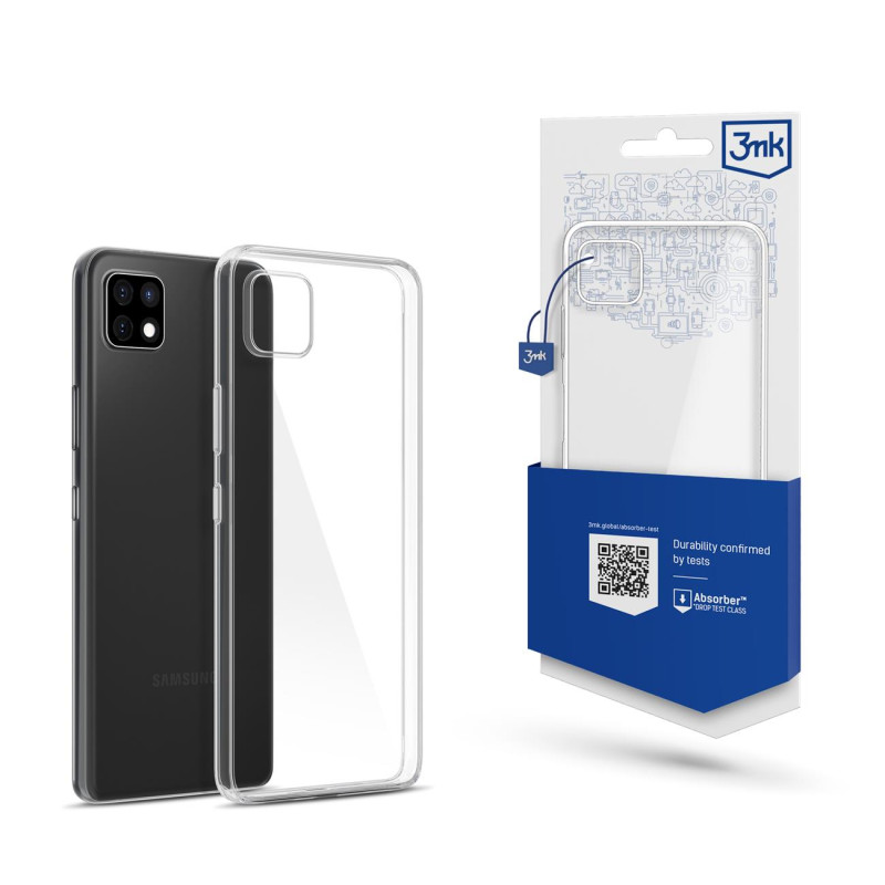 3mk skaidrus dėklas, skirtas Samsung Galaxy A22 5G - skaidrus