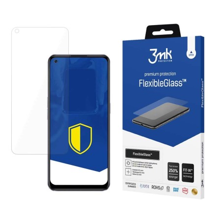 3mk FlexibleGlass™ hibridinis stiklas „Realme Narzo 50 Pro 5G“. 3mk FlexibleGlass™ hibridinis stiklas „Realme Narzo 50 Pro 5G“.