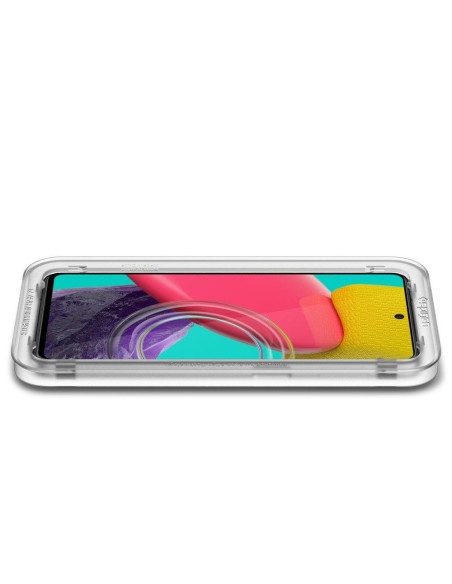 Spigen ALM Glass FC grūdintas stiklas, skirtas Samsung Galaxy M53 5G - juodas Spigen ALM Glass FC grūdintas stiklas, skirtas Samsung Galaxy M53 5G - juodas