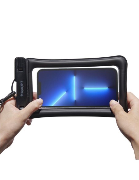 Spigen Aqua Shield A610 vandeniui atsparus plūduriuojantis dėklas - juodas 2 vnt.