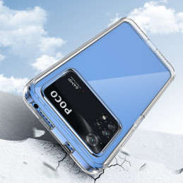 Outer Space Case Xiaomi Poco M4 Pro dėklas su lanksčiu rėmeliu, juodas