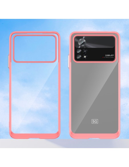 „Outer Space Case“ dėklas, skirtas Xiaomi Poco X4 Pro 5G dangteliui su lanksčiu rėmeliu raudonos spalvos „Outer Space Case“ dėklas, skirtas Xiaomi Poco X4 Pro 5G dangteliui su lanksčiu rėmeliu raudonos spalvos