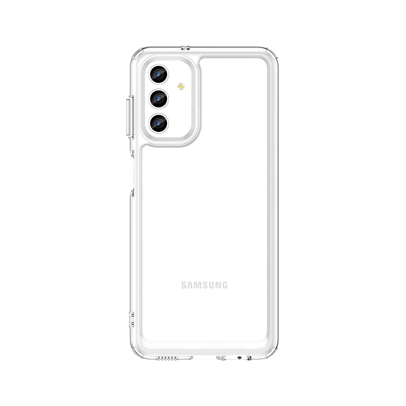 Outer Space Case Samsung Galaxy A13 5G dangtelis su lanksčiu rėmeliu permatomu