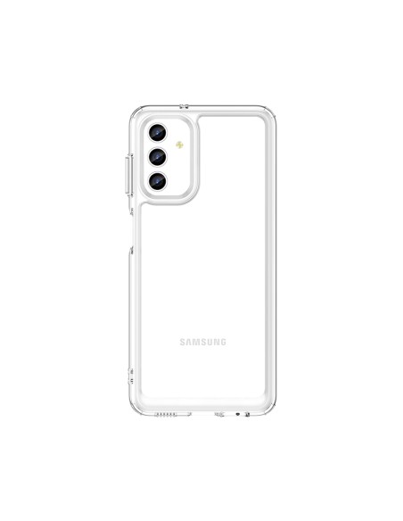 Outer Space Case Samsung Galaxy A13 5G dangtelis su lanksčiu rėmeliu permatomu Outer Space Case Samsung Galaxy A13 5G dangtelis su lanksčiu rėmeliu permatomu