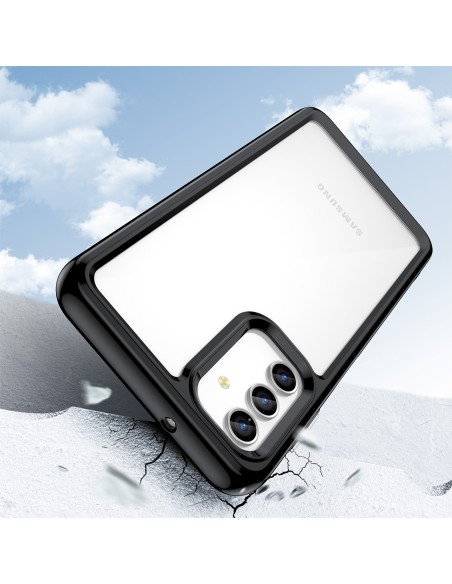 Outer Space Case Samsung Galaxy A13 5G dangtelis su lanksčiu rėmeliu permatomu Outer Space Case Samsung Galaxy A13 5G dangtelis su lanksčiu rėmeliu permatomu