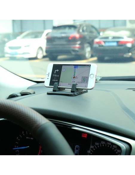 Universalus automobilio laikiklis silikoninis telefono stovas nano padas raudonas Universalus automobilio laikiklis silikoninis telefono stovas nano padas raudonas