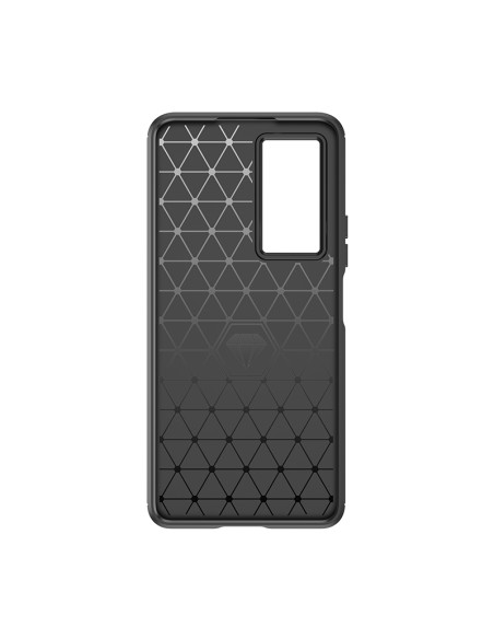 Anglies dėklas Xiaomi Poco F4 5G lankstus silikoninis anglies dangtelis juodas Anglies dėklas Xiaomi Poco F4 5G lankstus silikoninis anglies dangtelis juodas