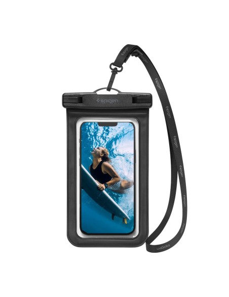 Spigen Aqua Shield A601 korpusas, atsparus vandeniui IPX8 - juodas