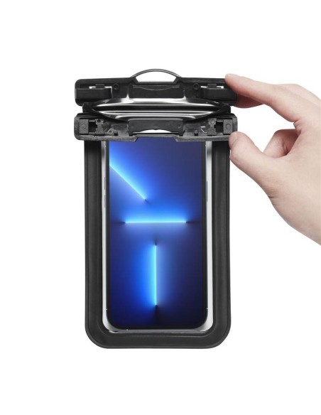 Spigen Aqua Shield A601 korpusas, atsparus vandeniui IPX8 - juodas