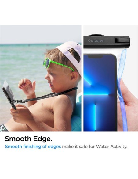 Spigen Aqua Shield A601 korpusas atsparus vandeniui IPX8 - skaidrus Spigen Aqua Shield A601 korpusas atsparus vandeniui IPX8 - skaidrus