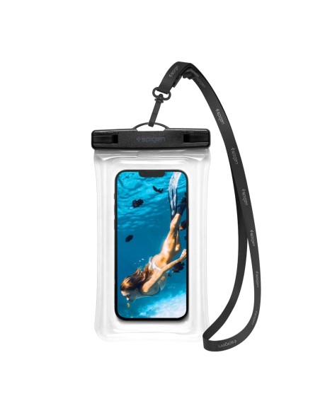 Spigen Aqua Shield A610 dėklas, atsparus vandeniui, plūduriuojantis ant vandens - skaidrus