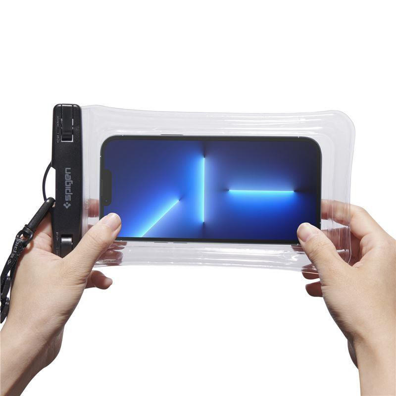 Spigen Aqua Shield A610 dėklas, atsparus vandeniui, plūduriuojantis ant vandens - skaidrus